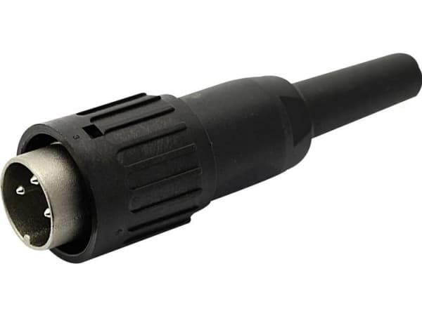 Amphenol T 3524 501, 5 A, 150 V, Suora, Uros, Musta, IP40