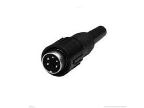Amphenol T 3524 501, 5 A, 150 V, Suora, Uros, Musta, IP40