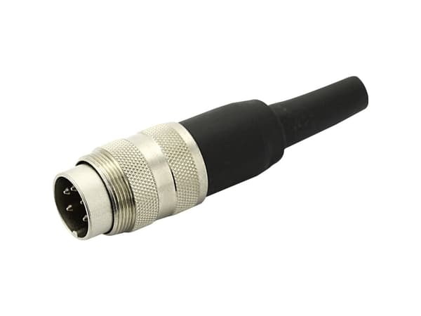 Amphenol T 3635 001, 3 A, 150 V, Rak, Hankoppling, Silver, IP40