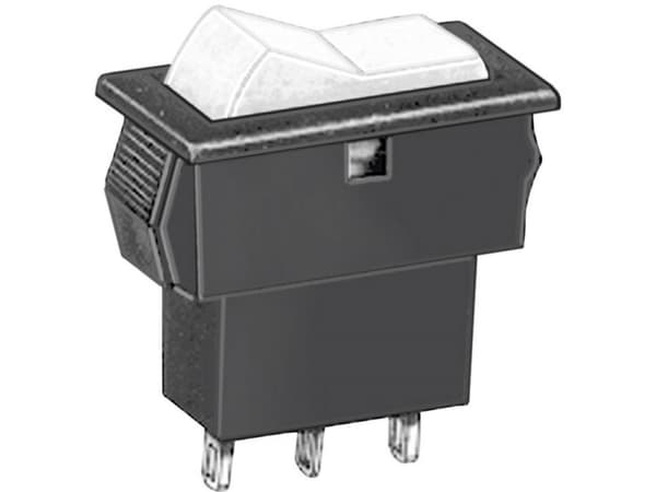 APEM AS39S0000 Vippekontakt AS39S0000 20 V DC/AC 0.02 A 1 x On/Off/On Klikkende/0/Klikkende 1 stk