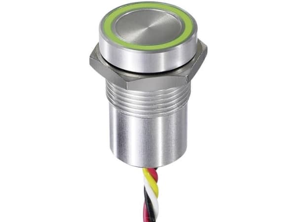 APEM CPB1110000NGSC Sensorknapp 12 V 0,2 A Beröring Grön, röd IP68, IP69K 1 st