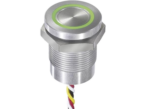 APEM CPB2110000KGSS Sensorknapp 24 V 0,2 A Beröring Grön, röd IP68, IP69K 1 st