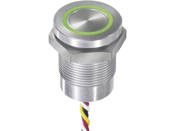 APEM CPB2110000KGSS Sensorknapp 24 V 0,2 A Beröring Grön, röd IP68, IP69K 1 st