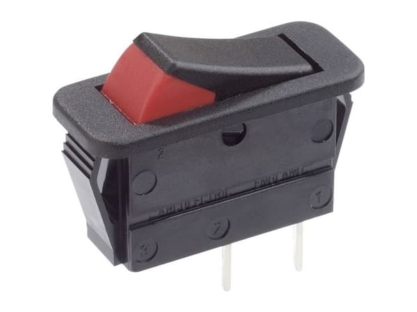 Arcolectric (Bulgin Ltd.) Vippekontakt C1300XBAAG 250 V/AC 16 A 1 x Off/On Klikkende 1 stk