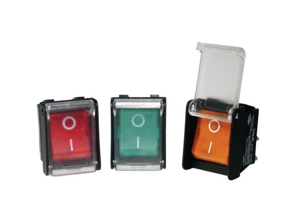 Arcolectric (Bulgin Ltd.) C1353AHNAA Vippekontakt C1353AHNAA 250 V 16 A 1 x Off/On Klikkende 1 stk