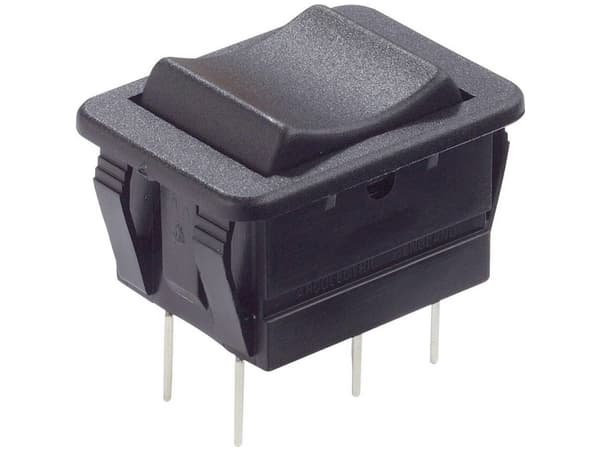 Arcolectric (Bulgin Ltd.) Vippekontakt C1572VBAAC 250 V/AC 16 A 2 x (On)/Off/(On) Tastende/0/Tastende 1 stk