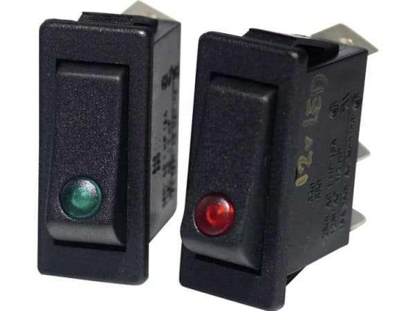 Arcolectric (Bulgin Ltd.) C5503PLLAA Vippekontakt C5503PLLAA 250 V/AC 16 A Klikkende 1 stk