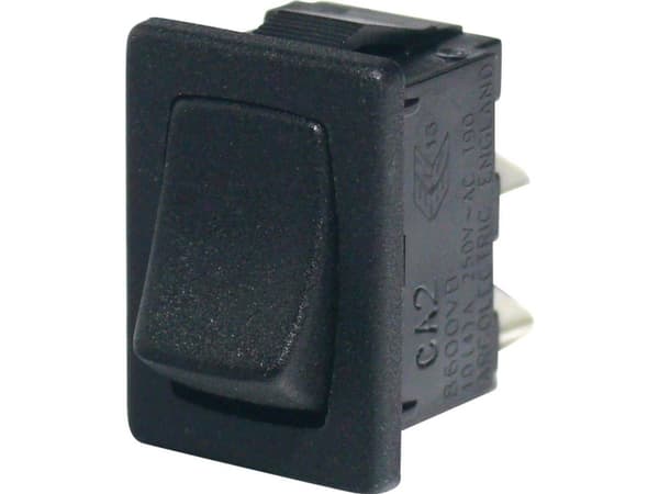 Arcolectric (Bulgin Ltd.) H8600VBAAA Vippekontakt H8600VBAAA 250 V 16 A 1 x On/Off Klikkende 1 stk