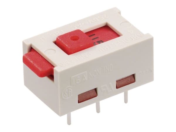 Arcolectric Liukukytkin Harmaa, punainen2 x on/off250 V/AC6 (3) A