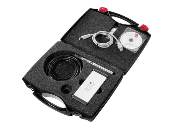 B + B Thermo-Technik Temperatur- og fugtmålesystem-sæt 1 stk 0570 0001 måleområde: 0 - 100 % rF
