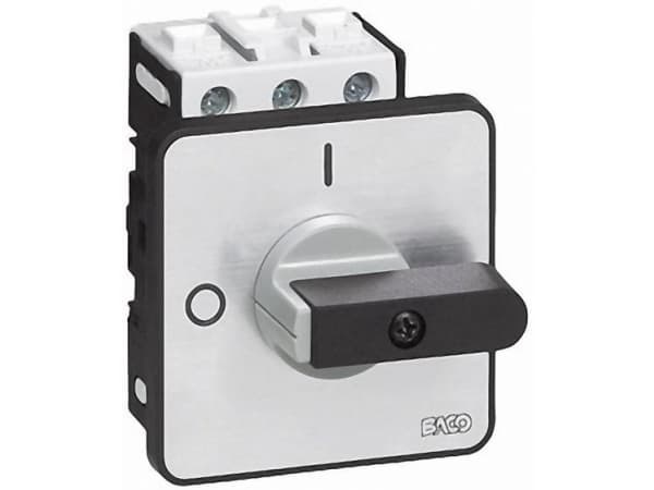 BACO BA174102 Lastafbryder 32 A 1 x 90 ° Grå, lajittelu 1 stk