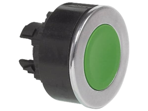 BACO BA223814 L23AA01 Trykknap Frontring metalli, Forkromet Rød 1 stk