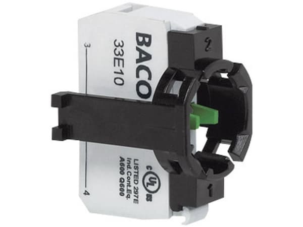 BACO 331E01 Kontaktelement 1 x brydekontakt Nyckeländan 600 V 1 st