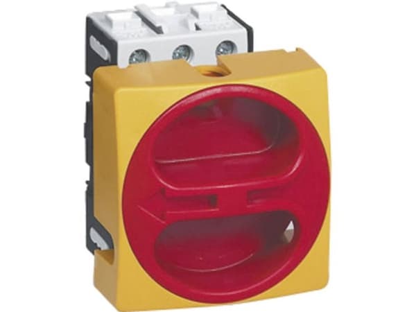 BACO 0172001 Lastafbryder 25 A 1 x 90 ° Gul, ruuvi 1 stk