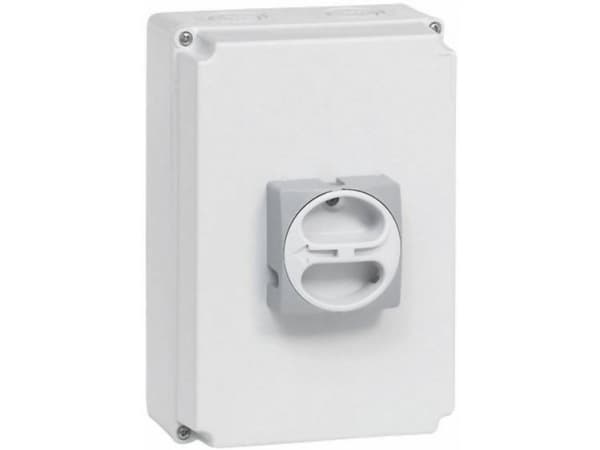 BACO 174161 Kuorman katkaisukytkin voidaan estää 32 A 1 x 90 ° Harmaa, harmaa 1 kpl