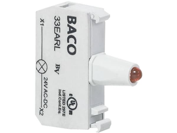 BACO BA33EAWL LED-elementti Valkoinen 12 V/DC, 24 V/DC 1 kpl