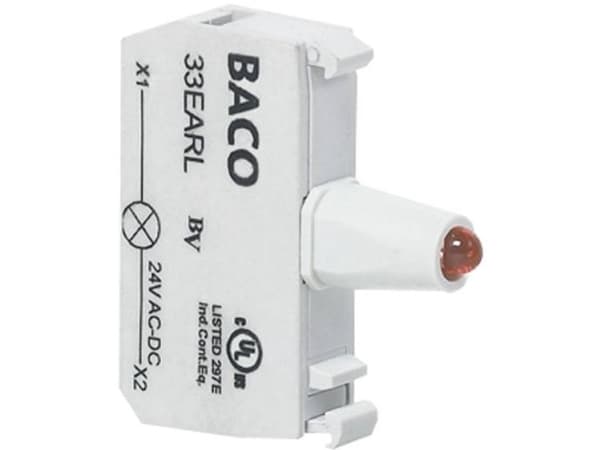 BACO BA33EAWL LED-elementti Valkoinen 12 V/DC, 24 V/DC 1 kpl