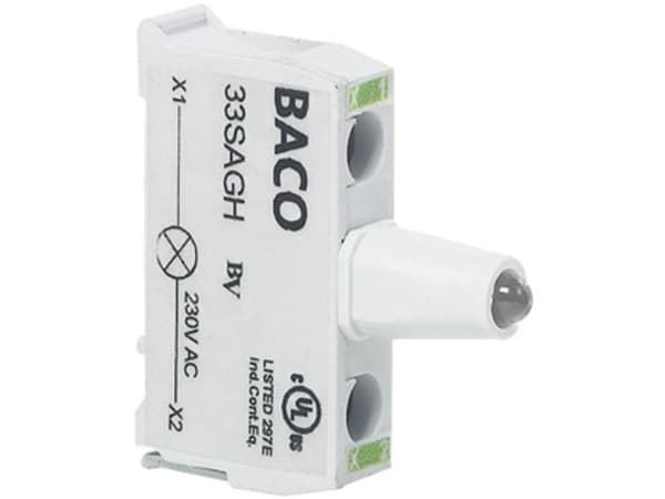 BACO BA33SARL LED-elementti Rød 12 V/DC, 24 V/DC 1 stk
