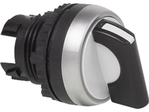 BACO BAL21KE03 L21KE03 Option key Frontring plastic, Forkromet Sort 1 x 90 ° 1 stk