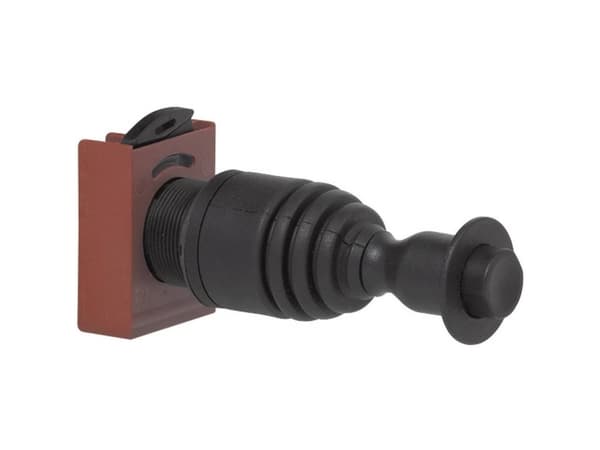 BACO BALMV2F LMV2F Joystick kiinnityssovittimella Musta 1 kpl