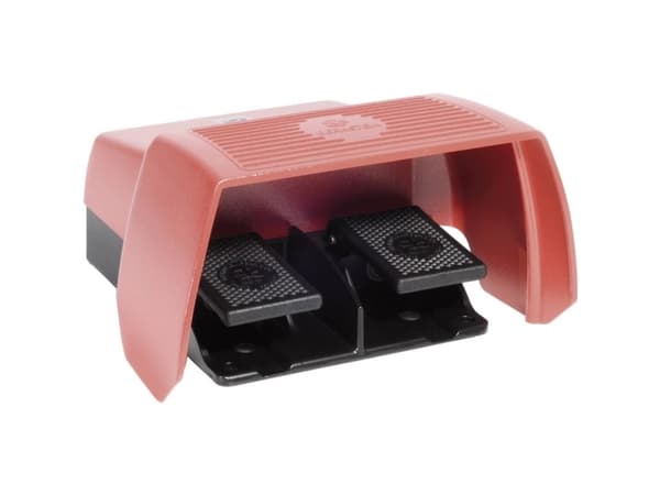 Bernstein F2-U1Z/U1Z UN Fodkontakt 240 V/AC 10 A 2 pedaler med beskyttelsesdæksel 2 x sluttekontakt, 2 x brydekontakt IP65 1 stk