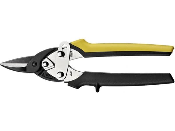 D15S shape cutting snips Bessey D15S-SB Suitable for Short, straight and shaped cuts with a large radius to the right and left.