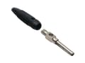 Pikkukuva 2 / 2: BKL Electronic 072150-P Banaanipistoke Liitin, suora Nastan halkaisija: 4 mm Musta 1 kpl