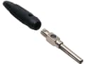 Pikkukuva 1 / 2: BKL Electronic 072150-P Banaanipistoke Liitin, suora Nastan halkaisija: 4 mm Musta 1 kpl