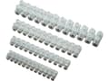 Miniatyrbild 1 av 2: BKL Electronic 073401/10 Kronhylsa flexibel: - stift: 6-6 mm² Antal poler: 12 10 st Vit