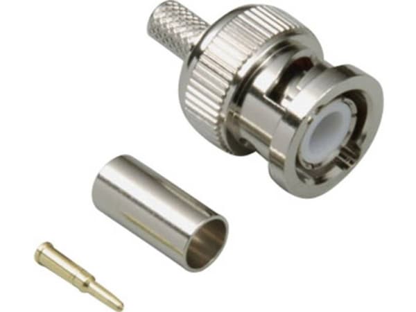 BKL Electronic 0401274 0401274 BNC-kontakt Kontakt, rak 50 Ω 1 st