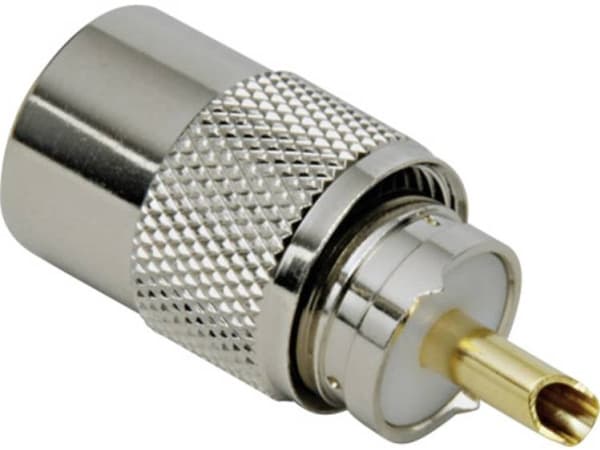 BKL Electronic 0406011 0406011 UHF-kontakt Kontakt, rak 75 Ω 1 st
