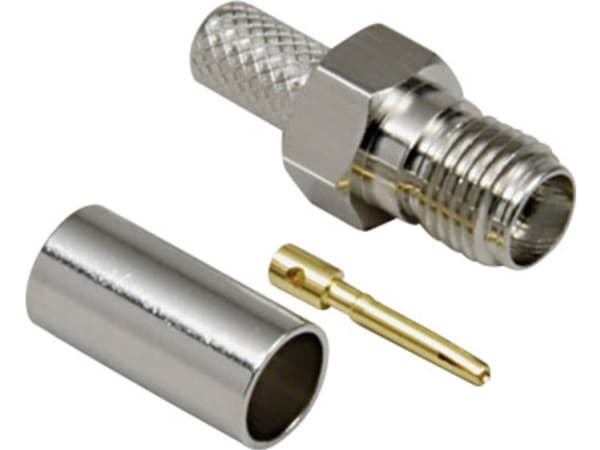 BKL Electronic 0409020 0409020 SMA-kontakt Anslutning, rak 50 Ω 1 st