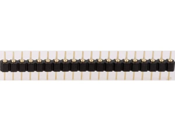 BKL Electronic Stiftlista (precision) Antal rader: 1 Antal poler per rad: 32 10120538 1 st