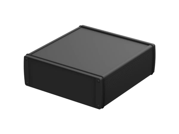 Bopla Alubos ABP 2070-200 84207200.MT1 Profilkabinett 200 x 210 x 74 Aluminium Sort 1 stk