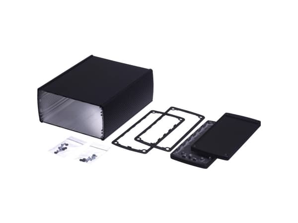 Bopla Alubos ABP 2070-200 84207200.MT1 Profilkabinett 200 x 210 x 74 Aluminium Sort 1 stk