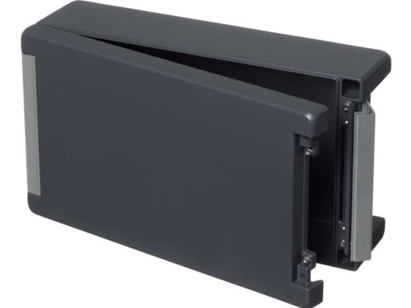 Bopla BA 281709-7024 00116334 Industrikabinet 299 x 173 x 90 Alumiini Grafitgrå (RAL 7024) 1 stk