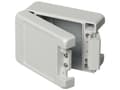 Miniatyrbild 2 av 2: Bopla BA 100806 F-7035 00122125 Industrikabinet 121 x 86 x 60 Aluminium Gråhvid (RAL 7035) 1 stk