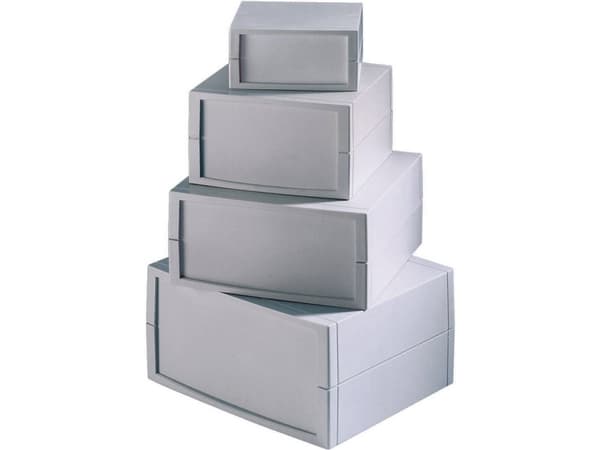 Bopla UNIMAS U 85 26085000 Elektroniikkakabinetti 85 x 81 x 40 Polystyrol (EPS) Gråhvid (RAL 7035) 1 kpl 1 stk