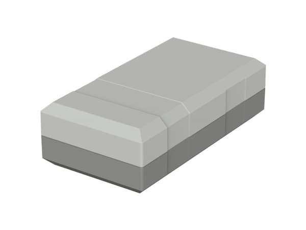 Bopla ELEGANT EG 1030 32103000 Elektroniikkakaappi 100 x 54 x 30 Polystyreeni (EPS) Harmaanvalkoinen (RAL 7035) 1 kpl
