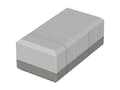 Pikkukuva 3 / 3: Bopla ELEGANT EG 1040 32104000 Elektroniikkakabinetti 100 x 54 x 40 Polystyrol (EPS) Gråhvid (RAL 7035) 1 kpl 1 stk