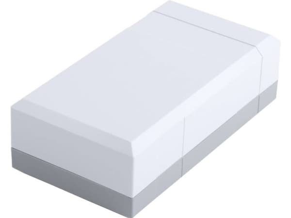 Bopla ELEGANT EG 1240 32124002 Elektroniikkakabinetti 125 x 67 x 40 Polystyrol (EPS) Gråhvid (RAL 7035) 1 kpl 1 stk