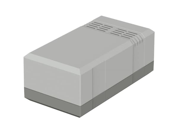 Bopla ELEGANT EG 1250 L 32125012 Elektroniikkakabinetti 125 x 67 x 50 Polystyrol (EPS) Gråhvid (RAL 7035) 1 kpl 1 stk