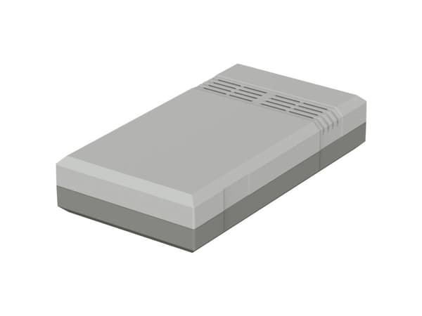 Bopla ELEGANT EG 1530 L 32153012 Elektroniikkakabinetti 150 x 82 x 30 Polystyrol (EPS) Gråhvid (RAL 7035) 1 kpl 1 kpl