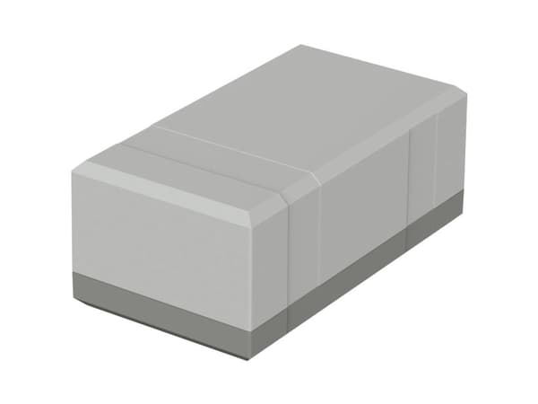 Bopla ELEGANT EG 1560 32156002 Elektroniikkakabinetti 150 x 82 x 60 Polystyrol (EPS) Gråhvid (RAL 7035) 1 kpl 1 stk