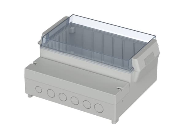Bopla REGLOCARD RCP 2000 Regulatorskåp 213 x 185 x 104,5 ABS, polykarbonat Ljusgrå 1 st