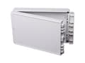Pikkukuva 2 / 3: Bopla Bocube B 261706 PC-V0-7035 96016325 #####Outdoor-Gehäuse 170 x 271 x 60 #####Polycarbonat V0 Gråhvid (RAL 7035) 1 stk