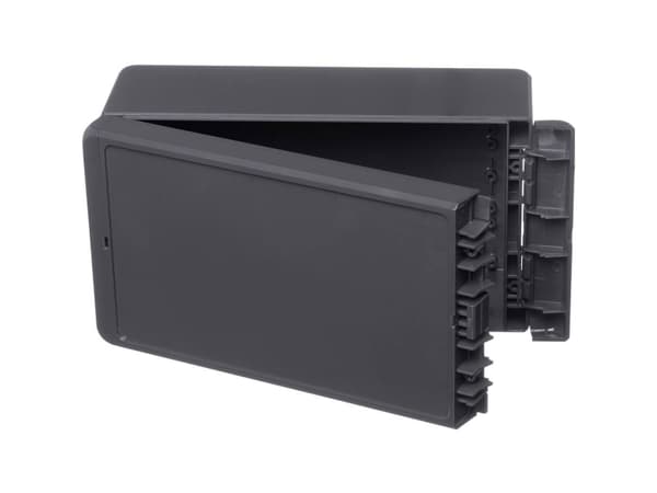 Bopla Bocube B 221309 ABS-7024 96035234 Industrikabinet 125 x 231 x 90 ABS Grafitgrå (RAL 7024) 1 stk