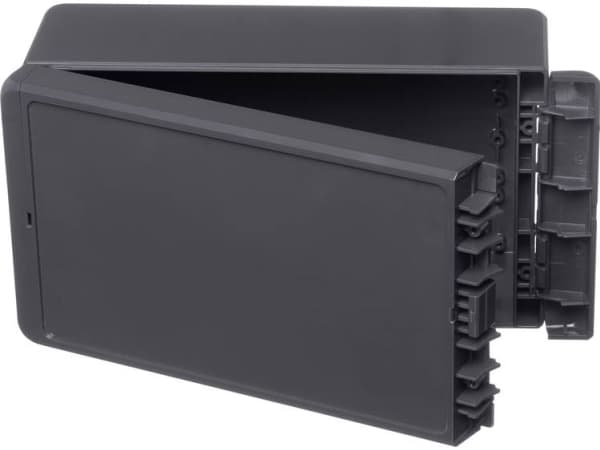 Bopla Bocube B 221309 ABS-7024 96035234 Industrikabinet 125 x 231 x 90 ABS Grafitgrå (RAL 7024) 1 stk
