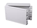 Pikkukuva 2 / 5: Bopla Bocube B 261709 ABS-7035 96036335 Industrikabinet 170 x 271 x 90 ABS Gråhvid (RAL 7035) 1 stk