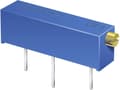 Miniatyrbild 1 av 3: Bourns 3006P-1-203LF Cermet trimmer Lineær 0.75 W 20 kΩ 5400 ° 1 stk